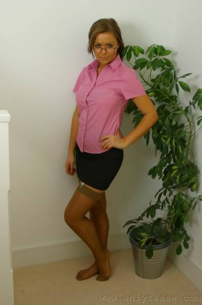 Stylish Strip Teaser Petra Shows Her Big Love For Pink And Black Clothes photos (Petra Onlytease) on modeladdicts.com