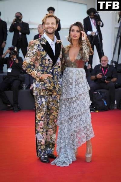 Irene Forti Flaunts Her Sexy Tits at the 79th Venice International Film Festival