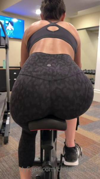 Christina Khalil Gym Ass Leggings Strip Onlyfans Video Leaked on modeladdicts.com