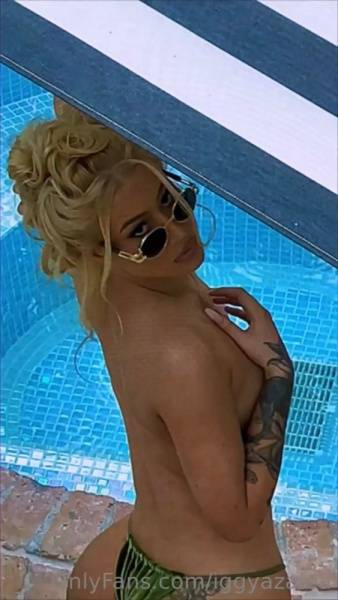 Iggy Azalea Nude See-Through Pool Onlyfans Video Leaked on modeladdicts.com