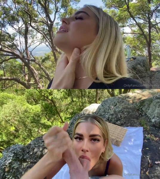 Tameeka Kerr Picnic Blowjob POV OnlyFans Video Leaked on modeladdicts.com