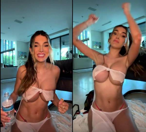 Lyna Perez Nude See-Through Nipple Slip OnlyFans Video Leaked on modeladdicts.com