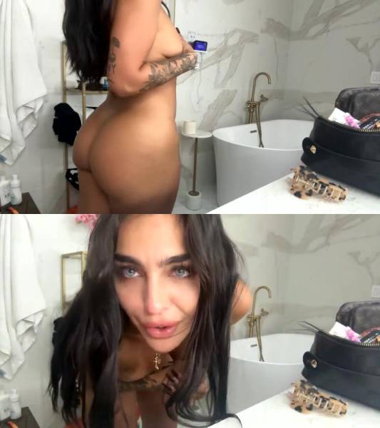 Emily Rinaudo Nude Bathroom Livestream OnlyFans Video Leaked on modeladdicts.com