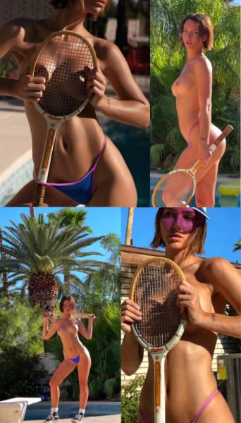 Rachel Cook Nude Outdoor Tennis Bikini Set Leaked on modeladdicts.com