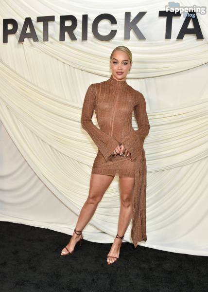 Jasmine Sanders Shows Off Her Sexy Legs at Patrick Ta’s Makeup Launch in Hollywood (17 Photos) - city Sander - city Hollywood on modeladdicts.com