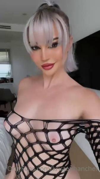 Kristen Hancher Nude TikTok Fishnet OnlyFans Video Leaked on modeladdicts.com