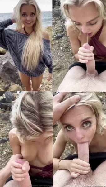 Trippie Bri Topless Beach Blowjob OnlyFans Video Leaked on modeladdicts.com