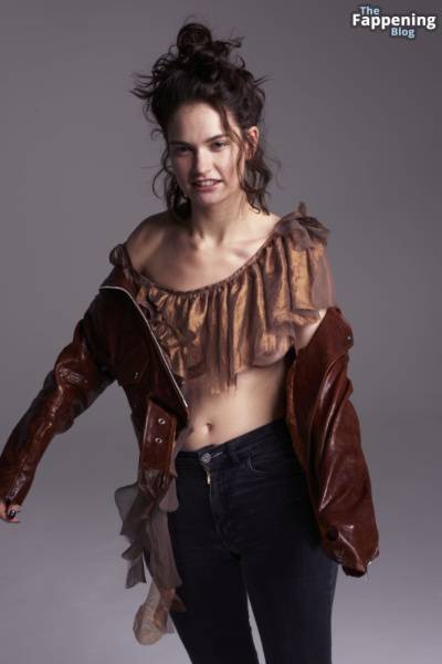 Lily James Nude & Sexy – Glamour Magazine (45 Outtake Photos) on modeladdicts.com