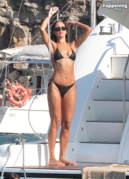 Eiza González Shows Off Her Sexy Bikini Body on a Luxurious Yacht in Ibiza (24 Photos) on modeladdicts.com